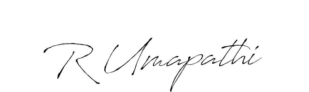 Also we have R Umapathi name is the best signature style. Create professional handwritten signature collection using Antro_Vectra autograph style. R Umapathi signature style 6 images and pictures png