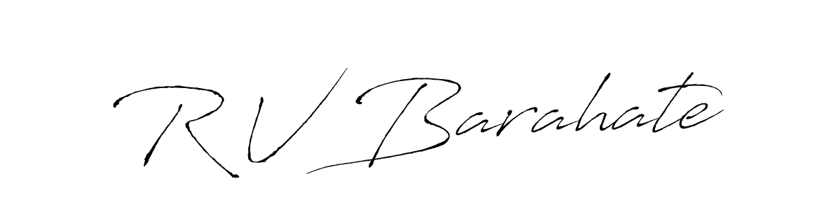 Similarly Antro_Vectra is the best handwritten signature design. Signature creator online .You can use it as an online autograph creator for name R V Barahate. R V Barahate signature style 6 images and pictures png