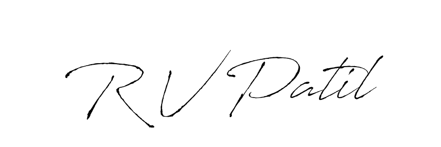 This is the best signature style for the R V Patil name. Also you like these signature font (Antro_Vectra). Mix name signature. R V Patil signature style 6 images and pictures png