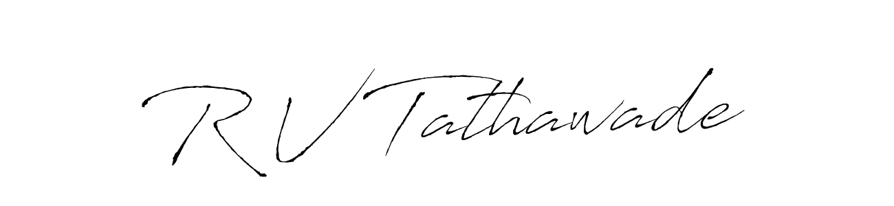 Also we have R V Tathawade name is the best signature style. Create professional handwritten signature collection using Antro_Vectra autograph style. R V Tathawade signature style 6 images and pictures png