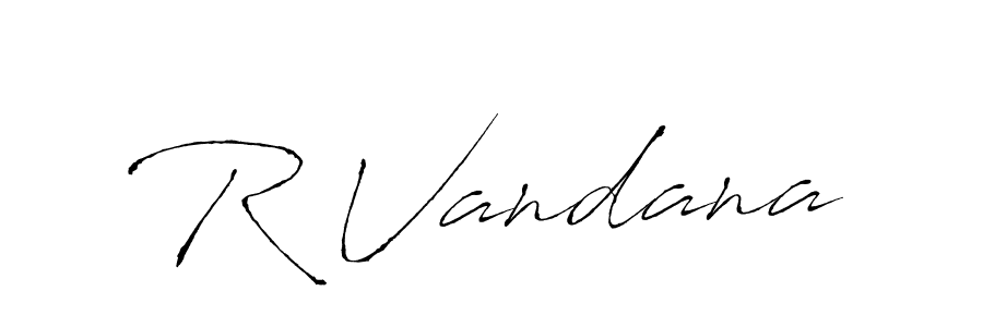 Once you've used our free online signature maker to create your best signature Antro_Vectra style, it's time to enjoy all of the benefits that R Vandana name signing documents. R Vandana signature style 6 images and pictures png