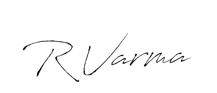 You should practise on your own different ways (Antro_Vectra) to write your name (R Varma) in signature. don't let someone else do it for you. R Varma signature style 6 images and pictures png