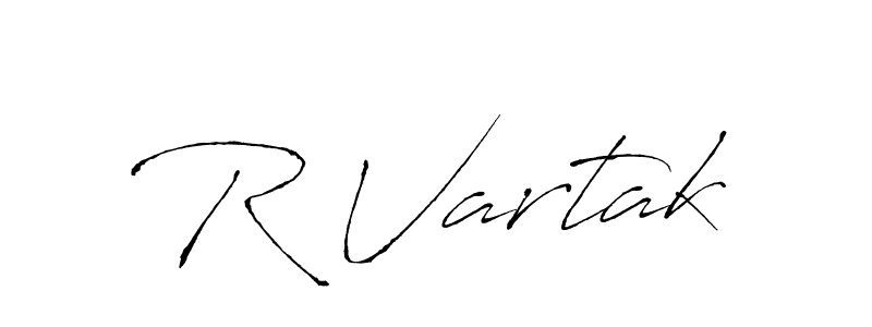 Make a beautiful signature design for name R Vartak. Use this online signature maker to create a handwritten signature for free. R Vartak signature style 6 images and pictures png