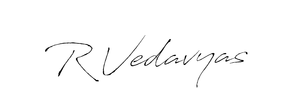 Here are the top 10 professional signature styles for the name R Vedavyas. These are the best autograph styles you can use for your name. R Vedavyas signature style 6 images and pictures png