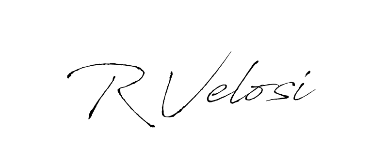 Once you've used our free online signature maker to create your best signature Antro_Vectra style, it's time to enjoy all of the benefits that R Velosi name signing documents. R Velosi signature style 6 images and pictures png