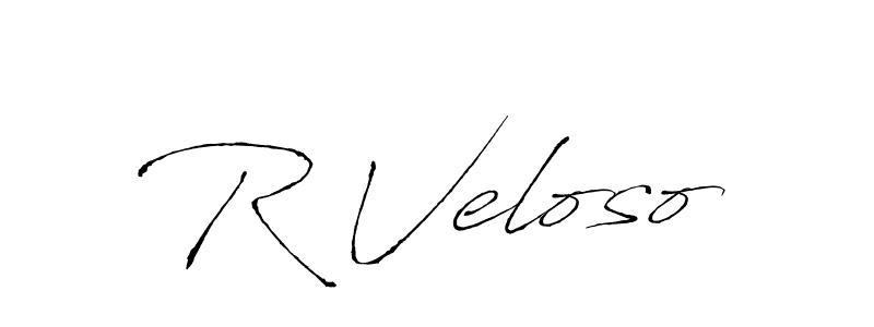 Best and Professional Signature Style for R Veloso. Antro_Vectra Best Signature Style Collection. R Veloso signature style 6 images and pictures png