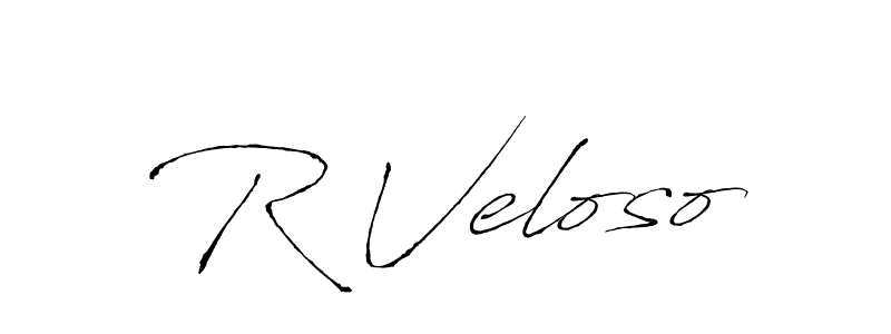 You can use this online signature creator to create a handwritten signature for the name R Veloso. This is the best online autograph maker. R Veloso signature style 6 images and pictures png