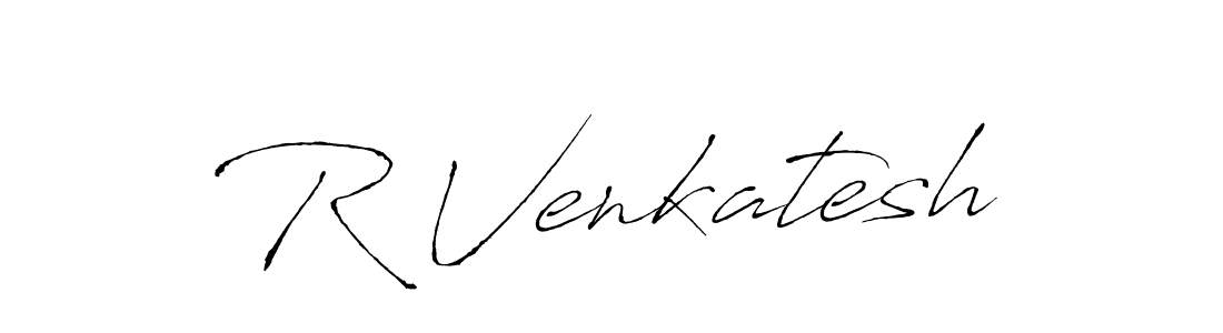 Antro_Vectra is a professional signature style that is perfect for those who want to add a touch of class to their signature. It is also a great choice for those who want to make their signature more unique. Get R Venkatesh name to fancy signature for free. R Venkatesh signature style 6 images and pictures png