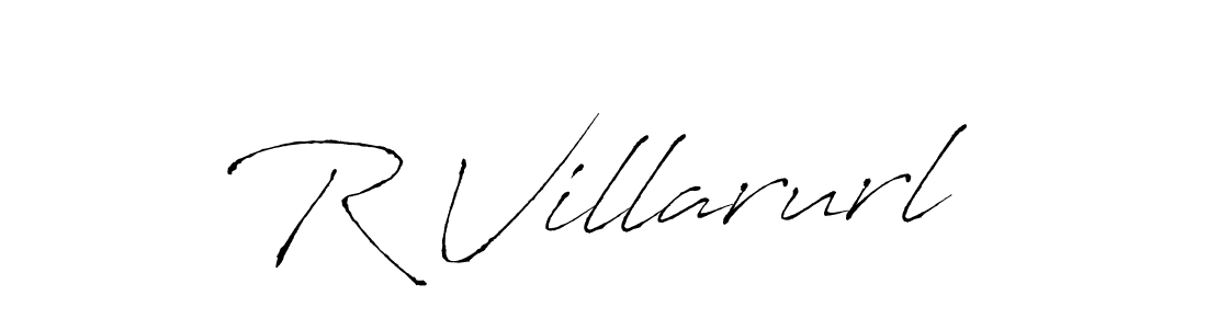 Create a beautiful signature design for name R Villarurl. With this signature (Antro_Vectra) fonts, you can make a handwritten signature for free. R Villarurl signature style 6 images and pictures png