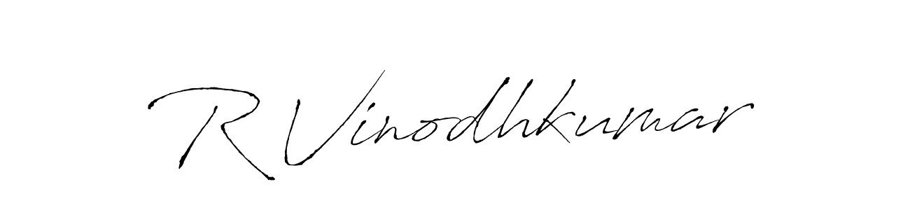 if you are searching for the best signature style for your name R Vinodhkumar. so please give up your signature search. here we have designed multiple signature styles  using Antro_Vectra. R Vinodhkumar signature style 6 images and pictures png