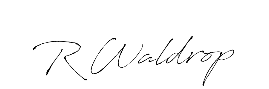 Once you've used our free online signature maker to create your best signature Antro_Vectra style, it's time to enjoy all of the benefits that R Waldrop name signing documents. R Waldrop signature style 6 images and pictures png