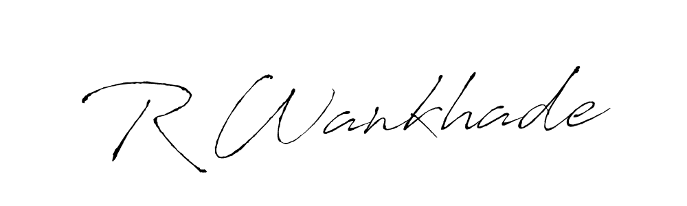 You should practise on your own different ways (Antro_Vectra) to write your name (R Wankhade) in signature. don't let someone else do it for you. R Wankhade signature style 6 images and pictures png