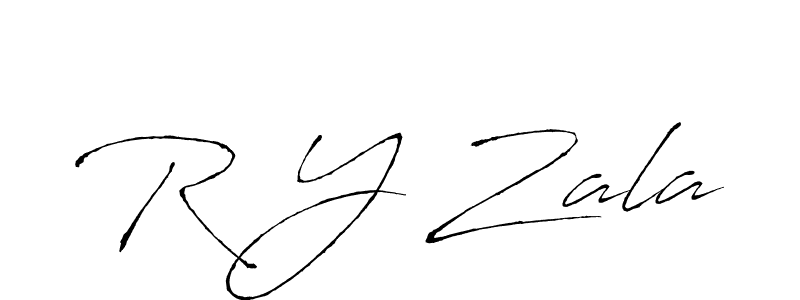 See photos of R Y Zala official signature by Spectra . Check more albums & portfolios. Read reviews & check more about Antro_Vectra font. R Y Zala signature style 6 images and pictures png