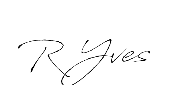 Antro_Vectra is a professional signature style that is perfect for those who want to add a touch of class to their signature. It is also a great choice for those who want to make their signature more unique. Get R Yves name to fancy signature for free. R Yves signature style 6 images and pictures png