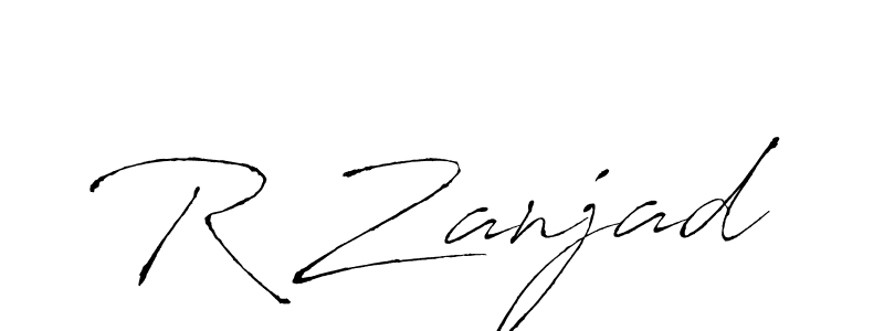 Here are the top 10 professional signature styles for the name R Zanjad. These are the best autograph styles you can use for your name. R Zanjad signature style 6 images and pictures png