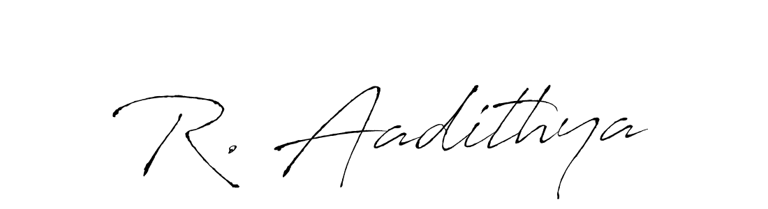 Check out images of Autograph of R. Aadithya name. Actor R. Aadithya Signature Style. Antro_Vectra is a professional sign style online. R. Aadithya signature style 6 images and pictures png