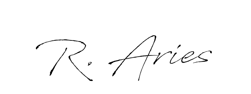 Check out images of Autograph of R. Aries name. Actor R. Aries Signature Style. Antro_Vectra is a professional sign style online. R. Aries signature style 6 images and pictures png