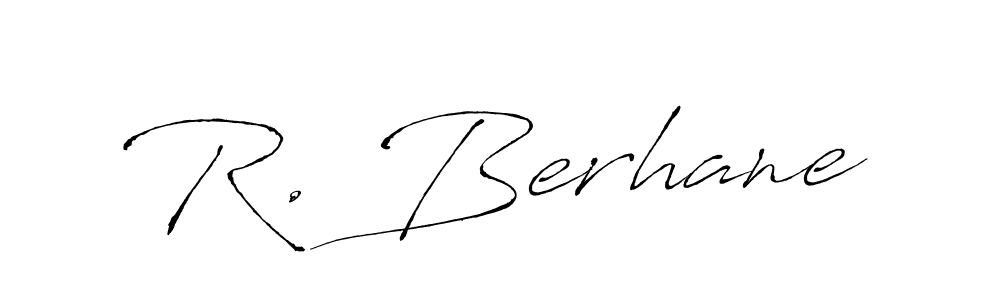 You should practise on your own different ways (Antro_Vectra) to write your name (R. Berhane) in signature. don't let someone else do it for you. R. Berhane signature style 6 images and pictures png