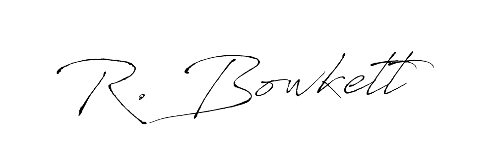 The best way (Antro_Vectra) to make a short signature is to pick only two or three words in your name. The name R. Bowkett include a total of six letters. For converting this name. R. Bowkett signature style 6 images and pictures png