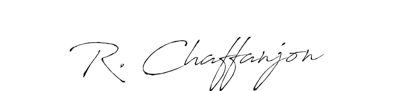 Antro_Vectra is a professional signature style that is perfect for those who want to add a touch of class to their signature. It is also a great choice for those who want to make their signature more unique. Get R. Chaffanjon name to fancy signature for free. R. Chaffanjon signature style 6 images and pictures png