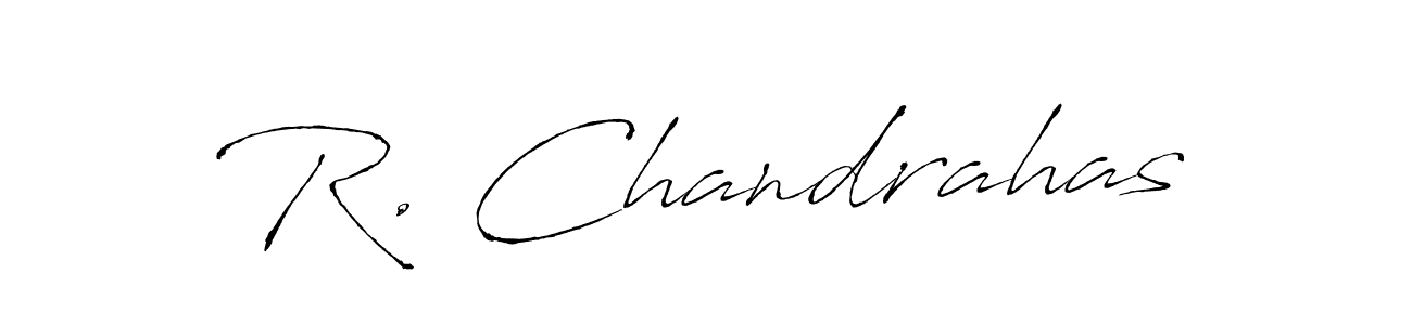 R. Chandrahas stylish signature style. Best Handwritten Sign (Antro_Vectra) for my name. Handwritten Signature Collection Ideas for my name R. Chandrahas. R. Chandrahas signature style 6 images and pictures png