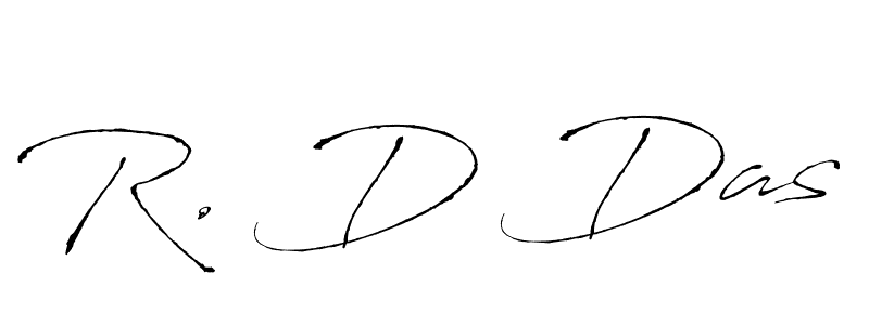 R. D Das stylish signature style. Best Handwritten Sign (Antro_Vectra) for my name. Handwritten Signature Collection Ideas for my name R. D Das. R. D Das signature style 6 images and pictures png