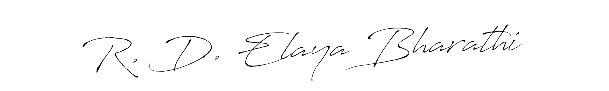 Check out images of Autograph of R. D. Elaya Bharathi name. Actor R. D. Elaya Bharathi Signature Style. Antro_Vectra is a professional sign style online. R. D. Elaya Bharathi signature style 6 images and pictures png