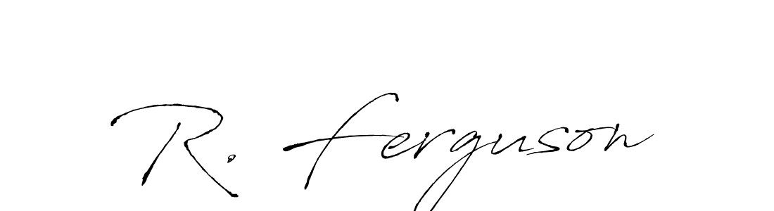 See photos of R. Ferguson official signature by Spectra . Check more albums & portfolios. Read reviews & check more about Antro_Vectra font. R. Ferguson signature style 6 images and pictures png