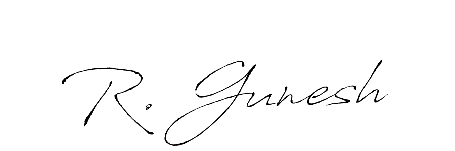 How to Draw R. Gunesh signature style? Antro_Vectra is a latest design signature styles for name R. Gunesh. R. Gunesh signature style 6 images and pictures png