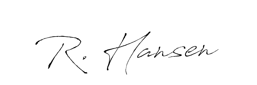 Antro_Vectra is a professional signature style that is perfect for those who want to add a touch of class to their signature. It is also a great choice for those who want to make their signature more unique. Get R. Hansen name to fancy signature for free. R. Hansen signature style 6 images and pictures png