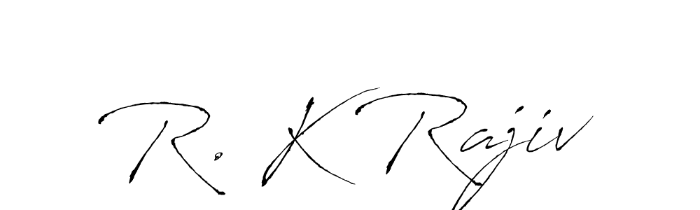 How to Draw R. K Rajiv signature style? Antro_Vectra is a latest design signature styles for name R. K Rajiv. R. K Rajiv signature style 6 images and pictures png