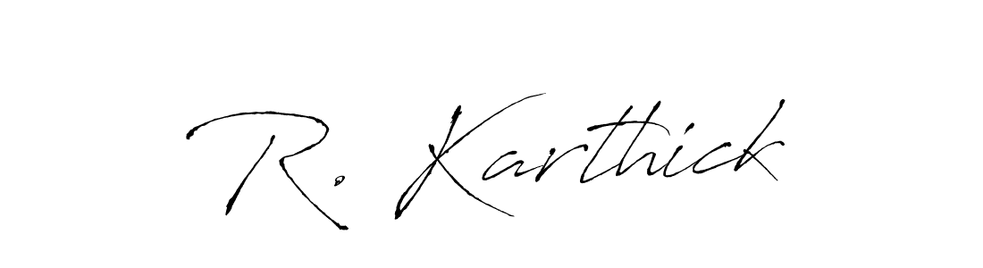 Once you've used our free online signature maker to create your best signature Antro_Vectra style, it's time to enjoy all of the benefits that R. Karthick name signing documents. R. Karthick signature style 6 images and pictures png