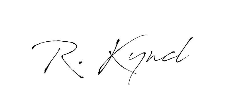 Also we have R. Kyncl name is the best signature style. Create professional handwritten signature collection using Antro_Vectra autograph style. R. Kyncl signature style 6 images and pictures png