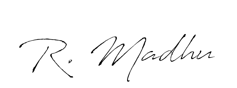 Once you've used our free online signature maker to create your best signature Antro_Vectra style, it's time to enjoy all of the benefits that R. Madhu name signing documents. R. Madhu signature style 6 images and pictures png