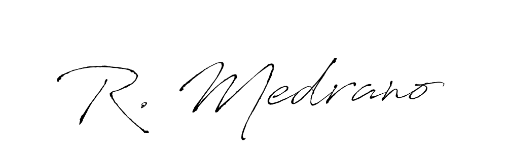 Check out images of Autograph of R. Medrano name. Actor R. Medrano Signature Style. Antro_Vectra is a professional sign style online. R. Medrano signature style 6 images and pictures png