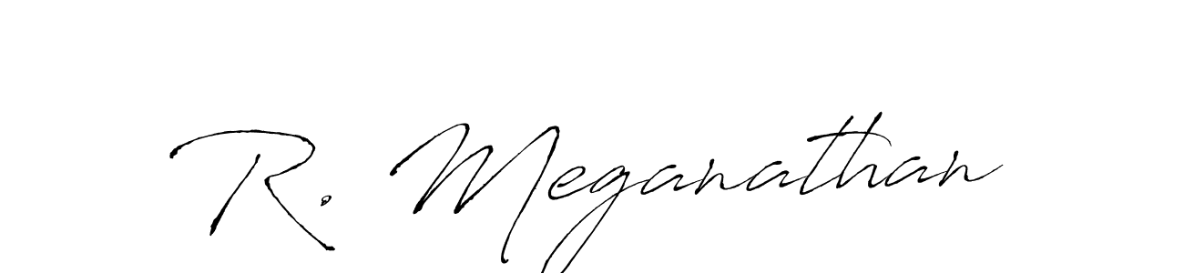 Make a beautiful signature design for name R. Meganathan. Use this online signature maker to create a handwritten signature for free. R. Meganathan signature style 6 images and pictures png