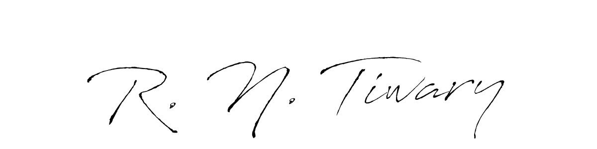 This is the best signature style for the R. N. Tiwary name. Also you like these signature font (Antro_Vectra). Mix name signature. R. N. Tiwary signature style 6 images and pictures png