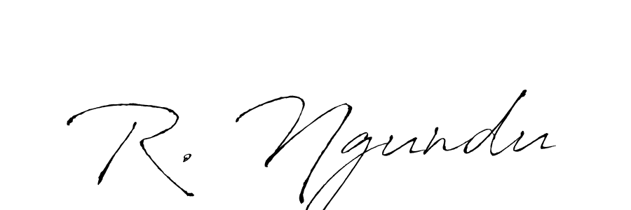 This is the best signature style for the R. Ngundu name. Also you like these signature font (Antro_Vectra). Mix name signature. R. Ngundu signature style 6 images and pictures png