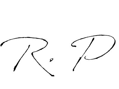 Antro_Vectra is a professional signature style that is perfect for those who want to add a touch of class to their signature. It is also a great choice for those who want to make their signature more unique. Get R. P name to fancy signature for free. R. P signature style 6 images and pictures png