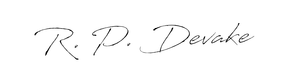 Make a short R. P. Devake signature style. Manage your documents anywhere anytime using Antro_Vectra. Create and add eSignatures, submit forms, share and send files easily. R. P. Devake signature style 6 images and pictures png