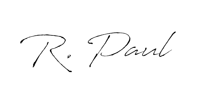 if you are searching for the best signature style for your name R. Paul. so please give up your signature search. here we have designed multiple signature styles  using Antro_Vectra. R. Paul signature style 6 images and pictures png