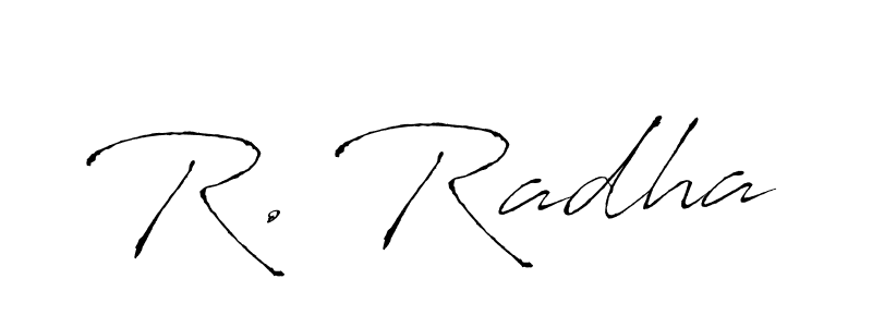 How to Draw R. Radha signature style? Antro_Vectra is a latest design signature styles for name R. Radha. R. Radha signature style 6 images and pictures png