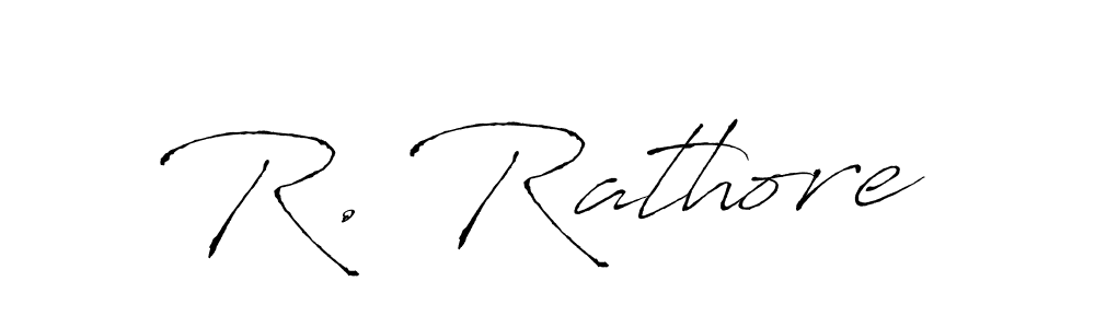 Make a beautiful signature design for name R. Rathore. Use this online signature maker to create a handwritten signature for free. R. Rathore signature style 6 images and pictures png