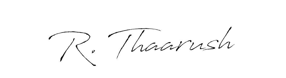 Here are the top 10 professional signature styles for the name R. Thaarush. These are the best autograph styles you can use for your name. R. Thaarush signature style 6 images and pictures png