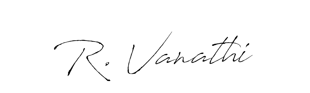 How to Draw R. Vanathi signature style? Antro_Vectra is a latest design signature styles for name R. Vanathi. R. Vanathi signature style 6 images and pictures png