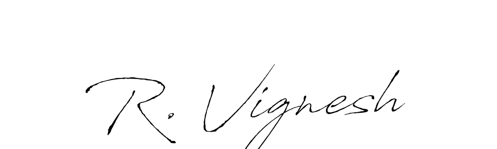 Once you've used our free online signature maker to create your best signature Antro_Vectra style, it's time to enjoy all of the benefits that R. Vignesh name signing documents. R. Vignesh signature style 6 images and pictures png