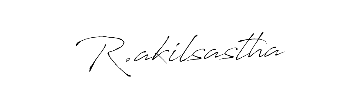 Once you've used our free online signature maker to create your best signature Antro_Vectra style, it's time to enjoy all of the benefits that R.akilsastha name signing documents. R.akilsastha signature style 6 images and pictures png