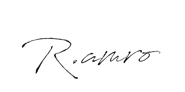 It looks lik you need a new signature style for name R.amro. Design unique handwritten (Antro_Vectra) signature with our free signature maker in just a few clicks. R.amro signature style 6 images and pictures png