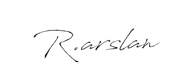 Similarly Antro_Vectra is the best handwritten signature design. Signature creator online .You can use it as an online autograph creator for name R.arslan. R.arslan signature style 6 images and pictures png