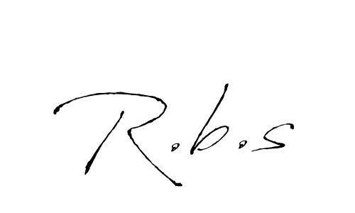 Once you've used our free online signature maker to create your best signature Antro_Vectra style, it's time to enjoy all of the benefits that R.b.s name signing documents. R.b.s signature style 6 images and pictures png